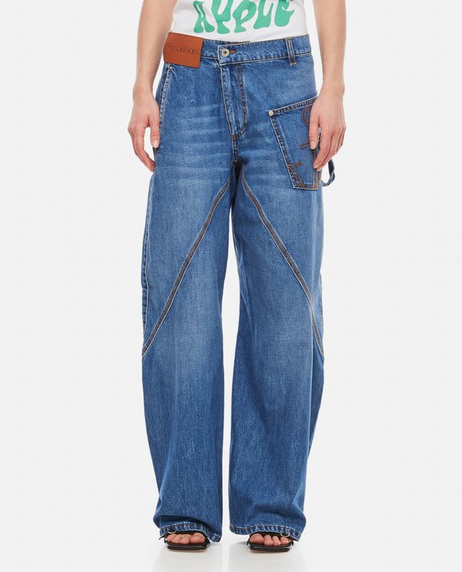 TWISTED WORKWEAR JEANS for Women - JW Anderson