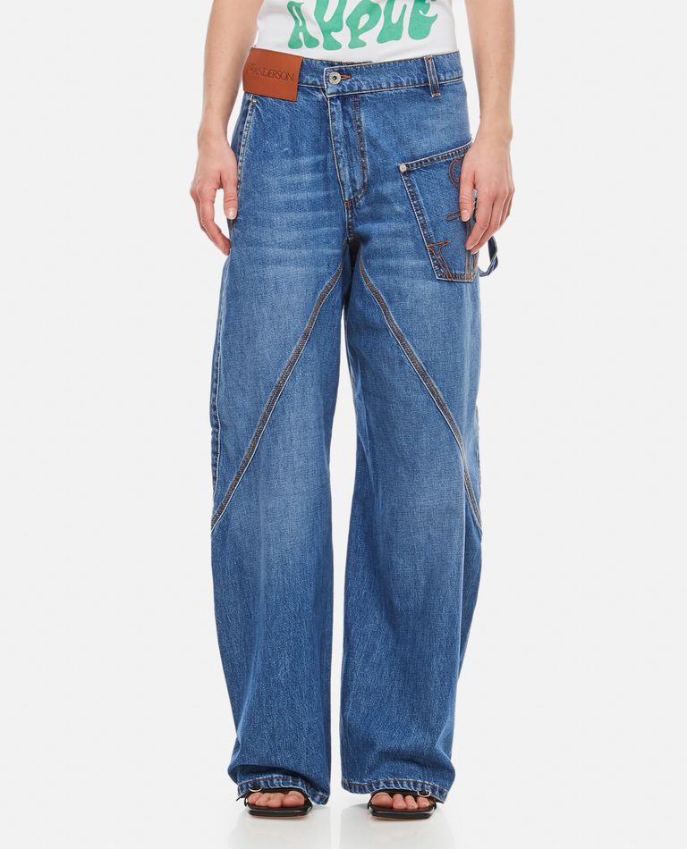 JW Anderson  ,  Twisted Workwear Jeans  ,  Blue 28