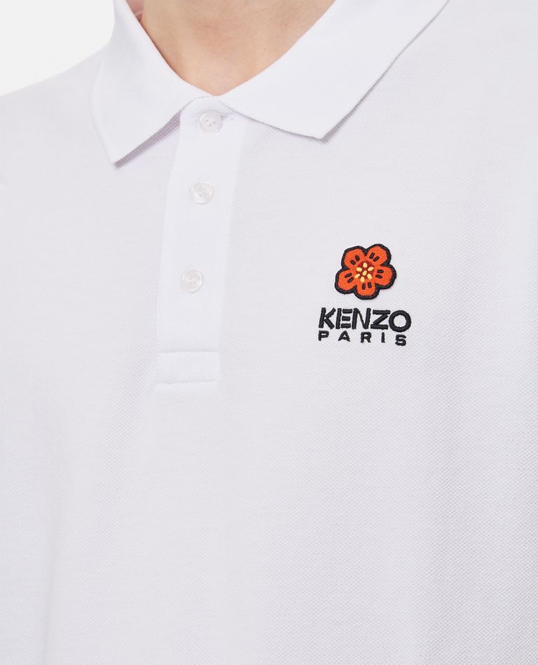 ★送料 関税込★KENZO★Boke Flower Crest Polo Shirt White★ BOKE FLOWER CREST CLASSIC POLO for Men - Kenzo | Biffi