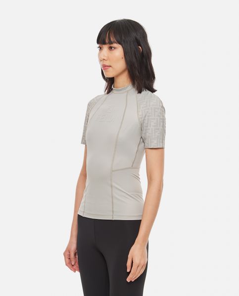 FENDIRAMA LYCRA T-SHIRT for Women - Fendi sale