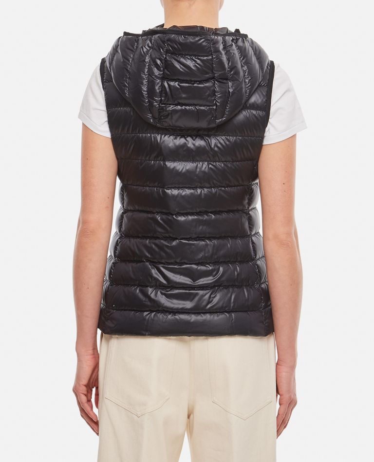 Shop Moncler Glygos Nylon Vest In Black