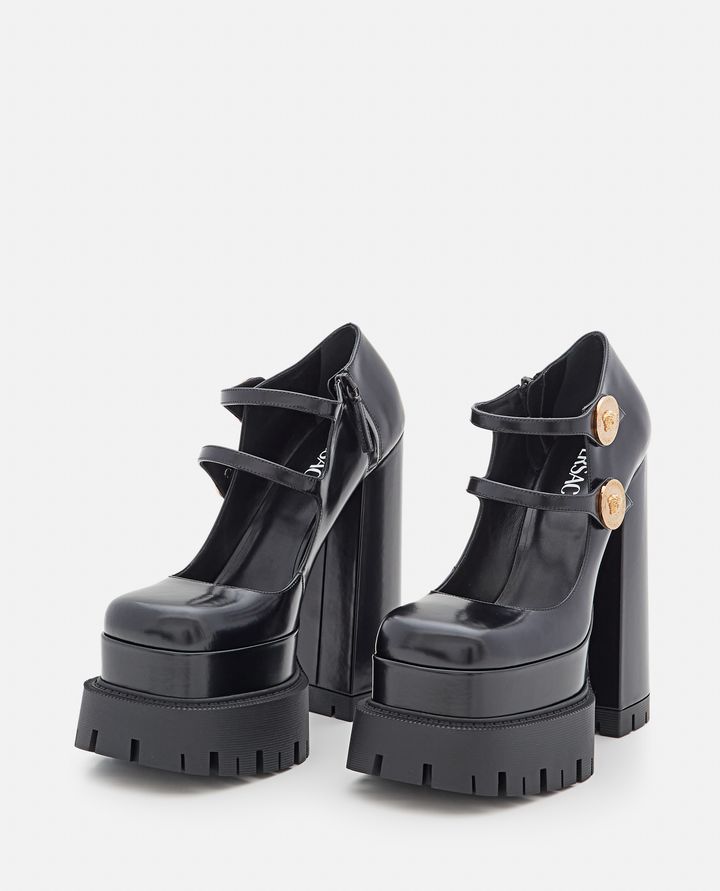 Versace - MARY JANE CON TACCO PLATFORM IN PELLE_2