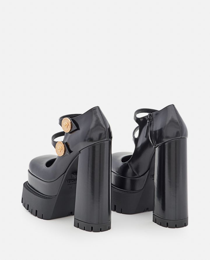 Versace - MARY JANE CON TACCO PLATFORM IN PELLE_3