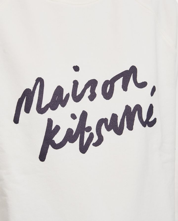 Maison Kitsuné - COTTON CREWNECK SWEATSHIRT_4