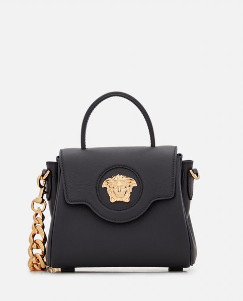 Versace Black La Medusa Handbag