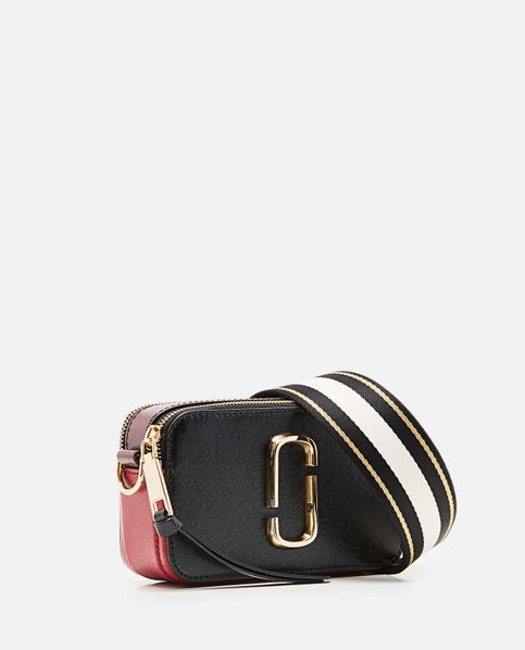 The Snapshot Crossbody - Marc Jacobs - Black/Red - Leather