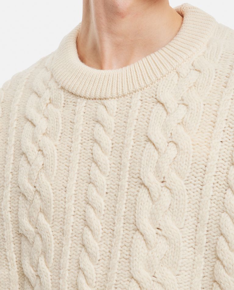 CABLE KNIT SWEATER