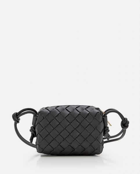 Bottega Veneta 'loop Mini' Shoulder Bag in Gray