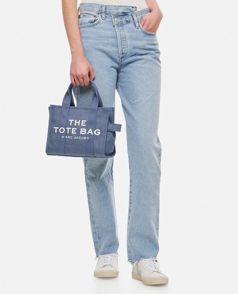 Shop Marc Jacobs The Small Canvas Tote Bag In Blue