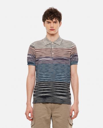 Missoni - COTTON STRIPED POLO SHIRT