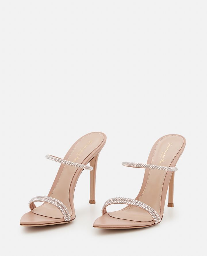 Gianvito Rossi - 105MM CANNES CRYSTAL SANDALS_2