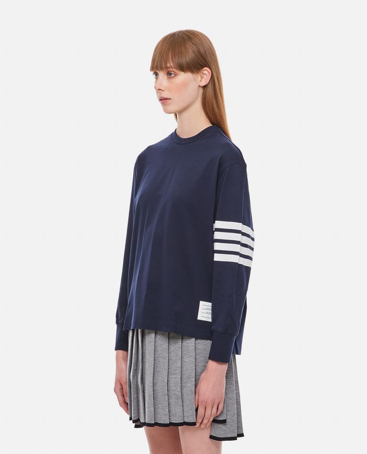 Thom Browne - LONG SLEEVE RUGBY T-SHIRT_2