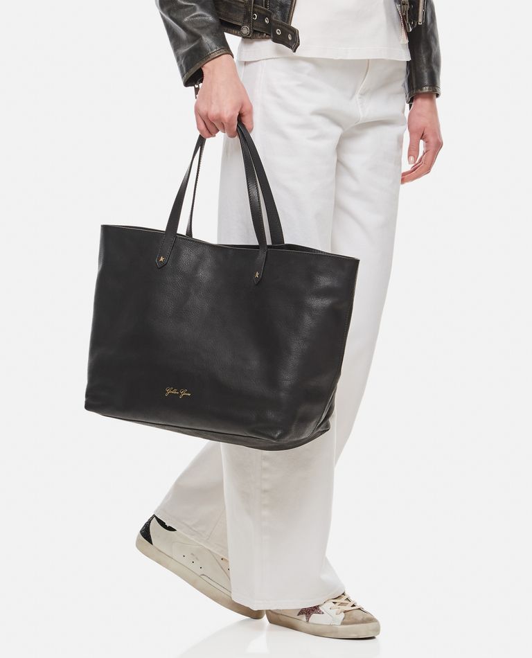 Golden Goose Golden Pasadena Bag Smooth Calfskin Leather In Black
