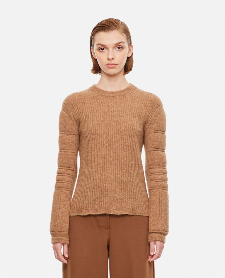 Max Mara  ,  Smirne Padded Sweater  ,  Brown XS