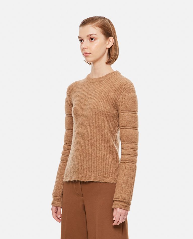 Max Mara  ,  Smirne Padded Sweater  ,  Brown XS
