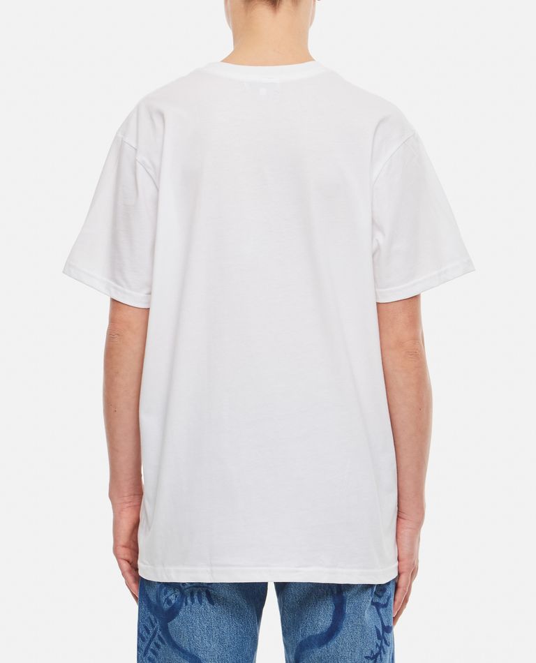 Collina Strada Organic Cotton Printed T-shirt In White