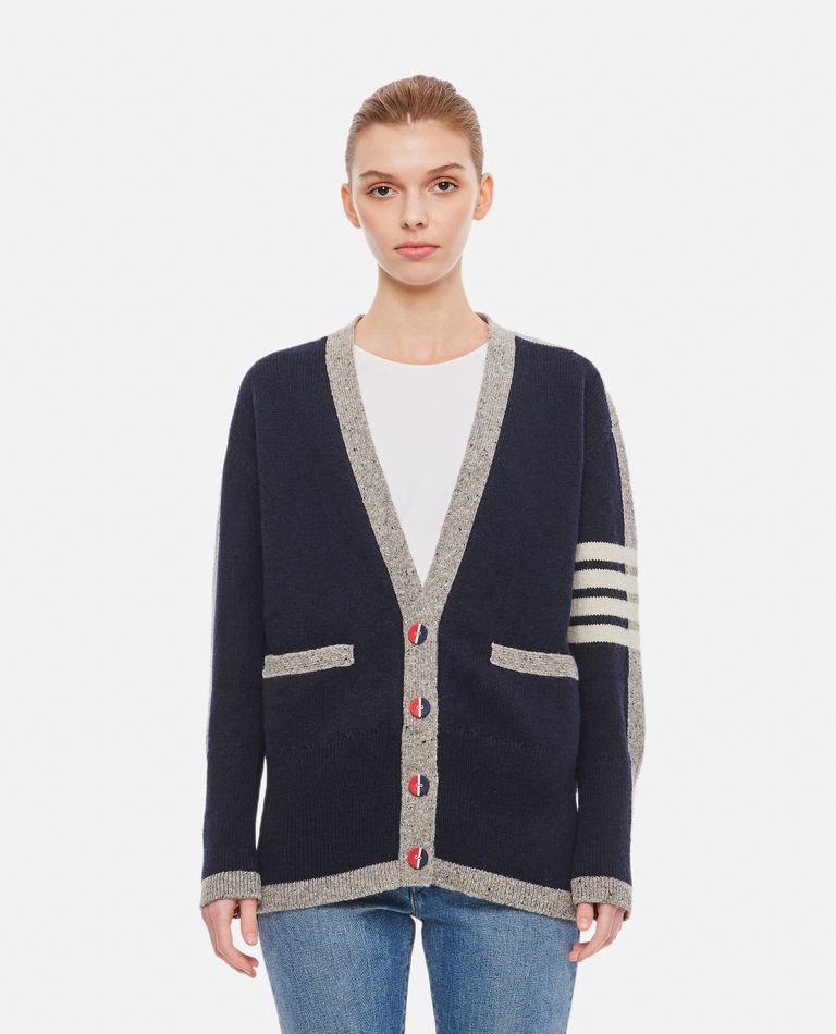 Sweater THOM BROWNE Woman color Navy