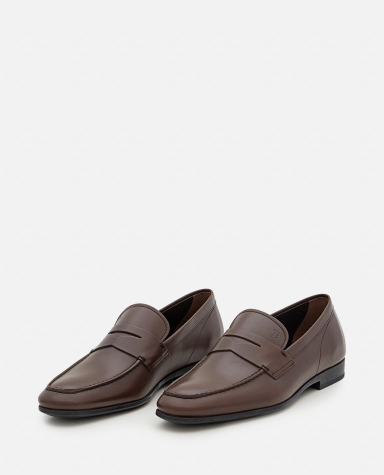 Tod's Light Rubber Moccasin In Brown