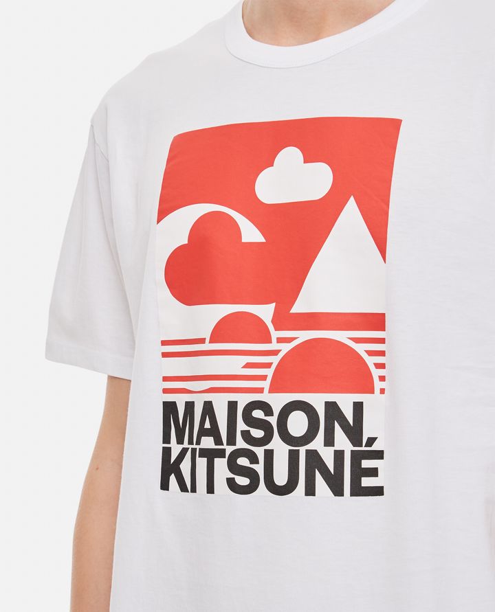 Maison Kitsuné - ANTHONY BURRILL COTTON T-SHIRT_4