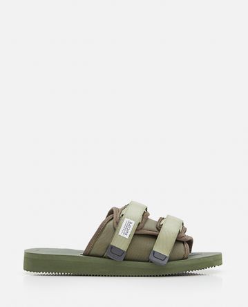 Suicoke - NYLON AND LEATHER SANDAL