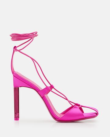 The Attico - 105MM ADELE ANKLE STRAP SANDALS