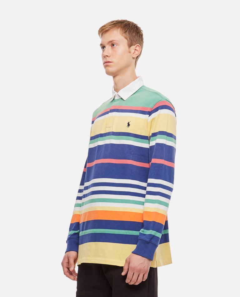 Polo Ralph Lauren Rugby Polo Shirt In Multicolor