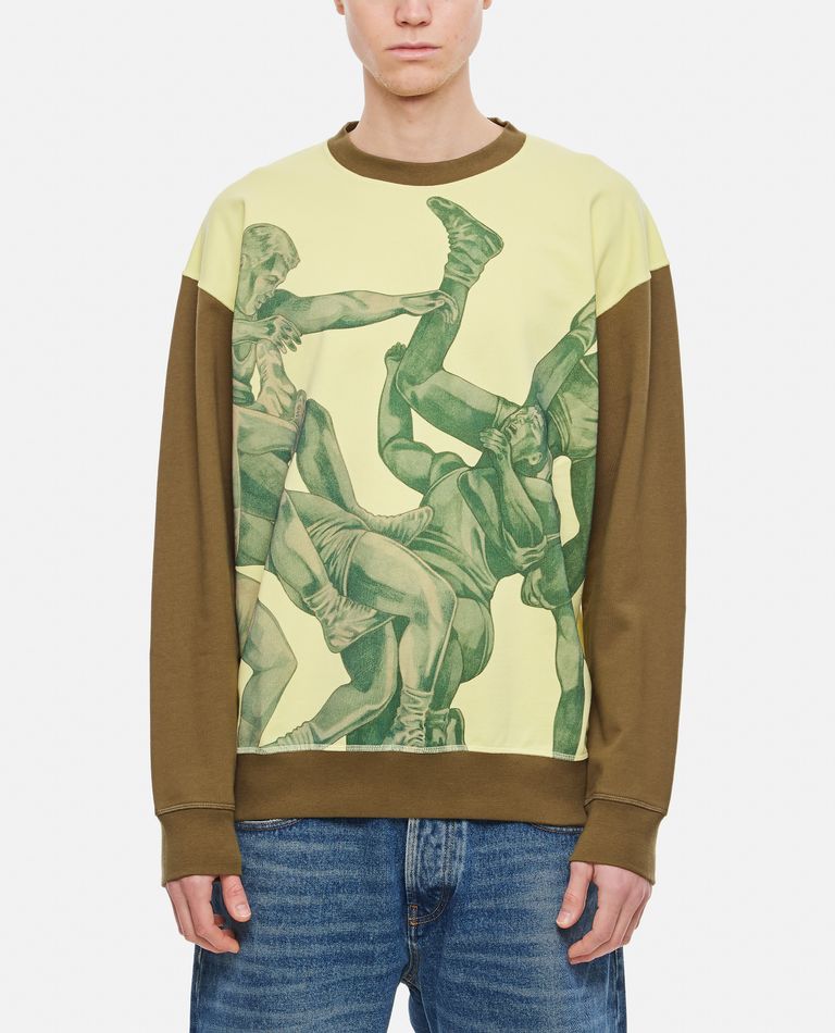 POL PRINT SWEATSHIRT for Men - JW Anderson sale | Biffi