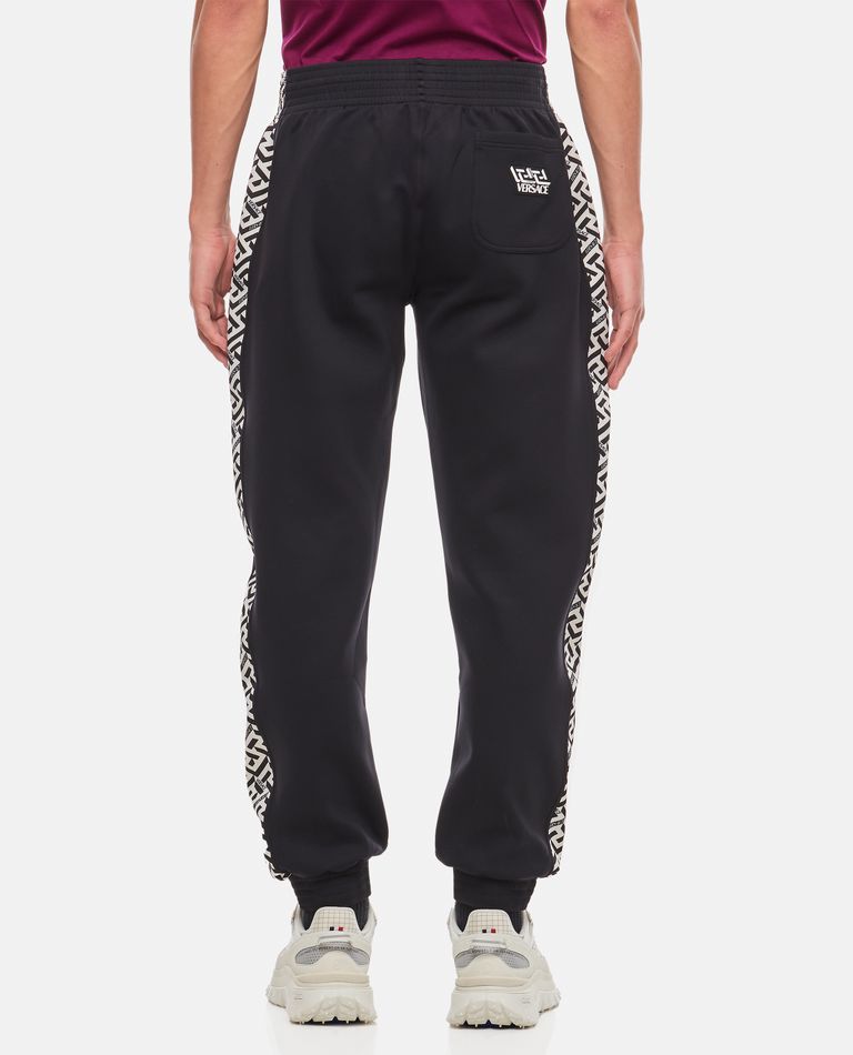 Versace Casual Trousers In Black