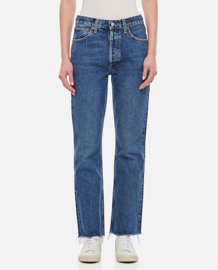 Agolde - MID RISE RELAXED BOOTCUT JEANS_1