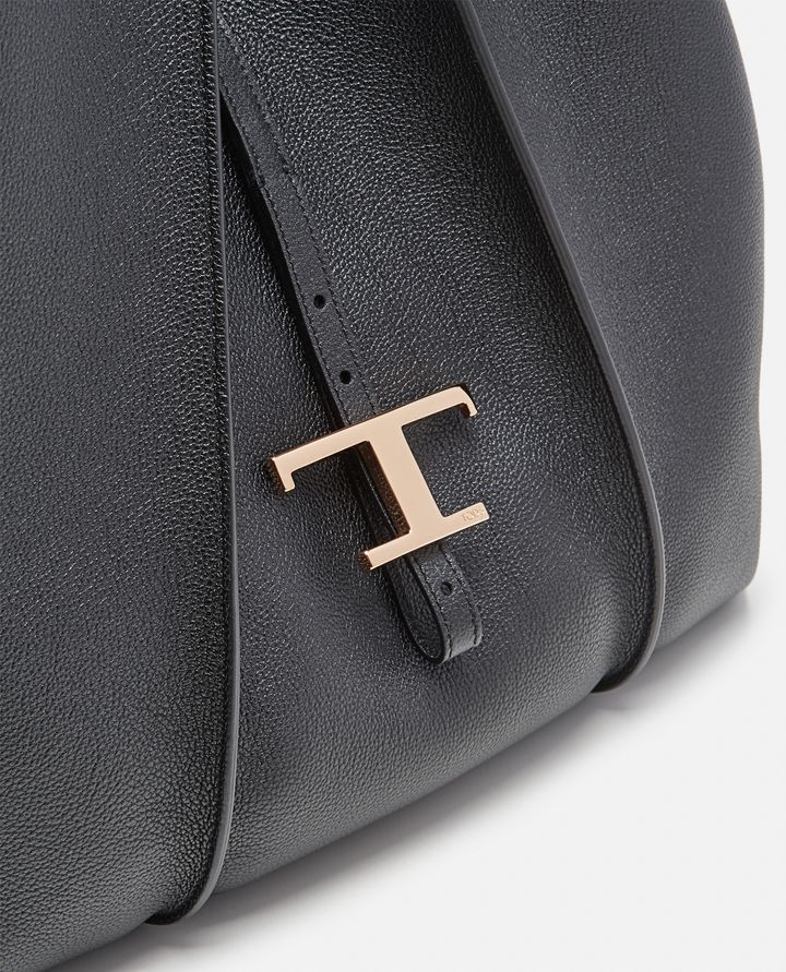 Tod's - DOUBLE HANDLES LEATHER TOTE BAG_3