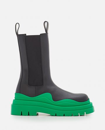 Bottega Veneta - STIVALI TIRE BOOT IN PELLE
