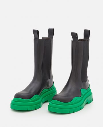 Bottega Veneta - STIVALI TIRE BOOT IN PELLE
