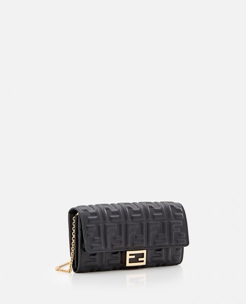 Fendi Wallet On Chain With Pouches in Black