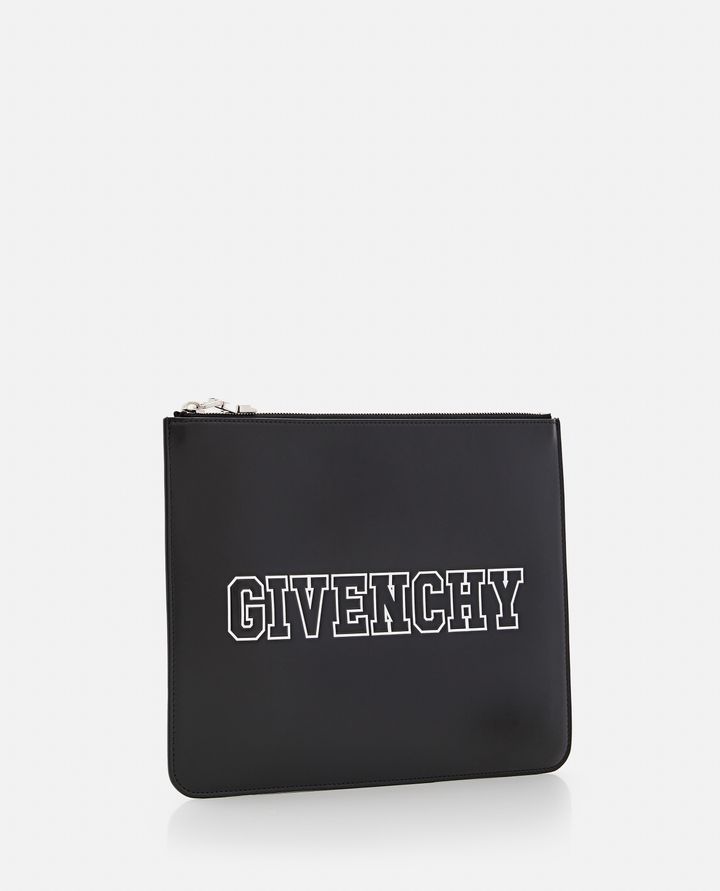 Givenchy - LARGE ZIPPED LEATHER POUCH_2