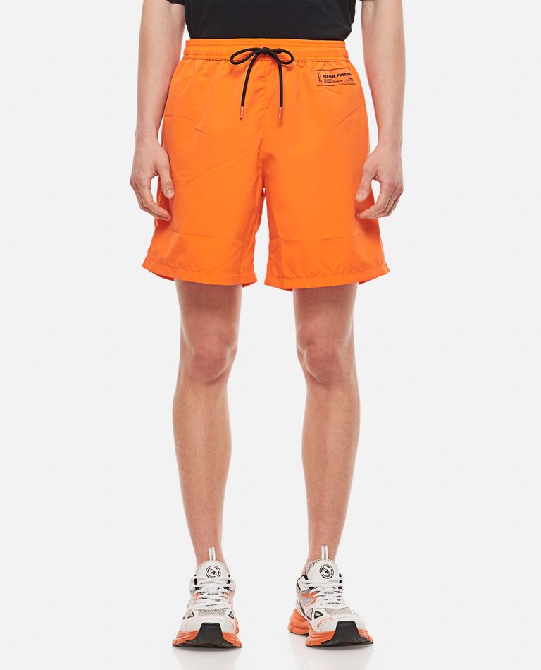 NYLON LOGOED SWIMSHORTS for Men - Heron Preston sale | Biffi