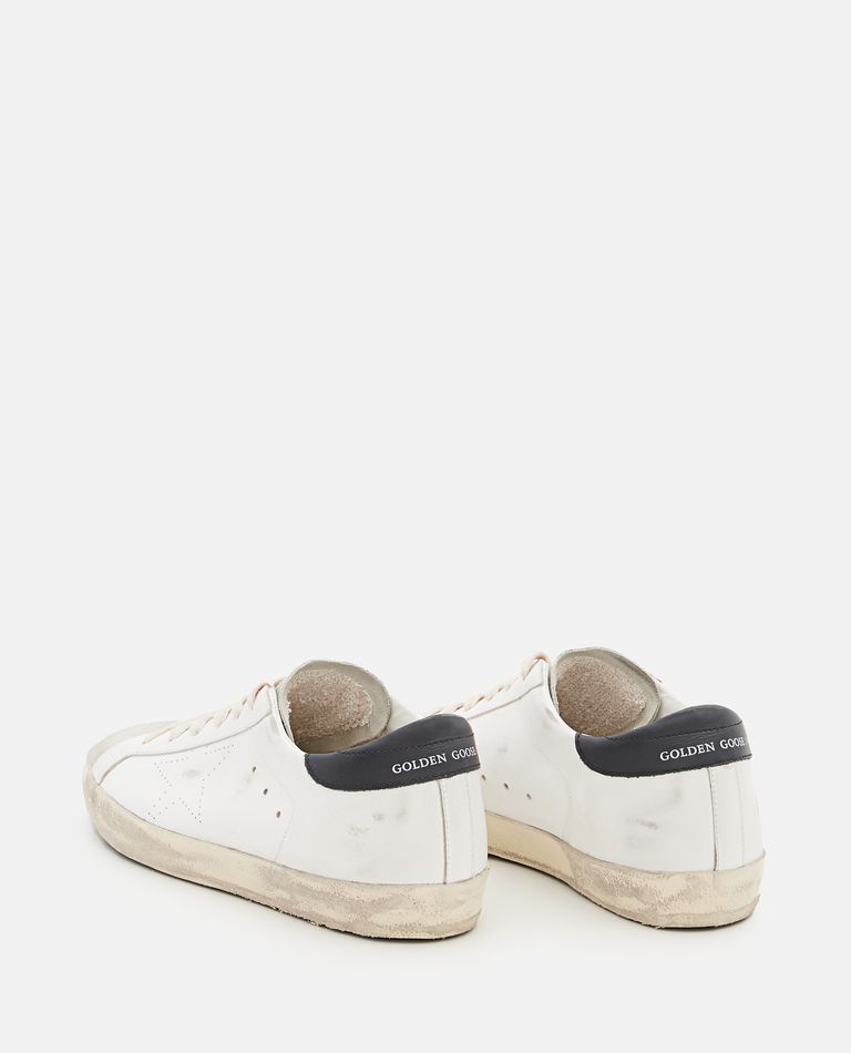 Shop Golden Goose Super-star Sneakers In White