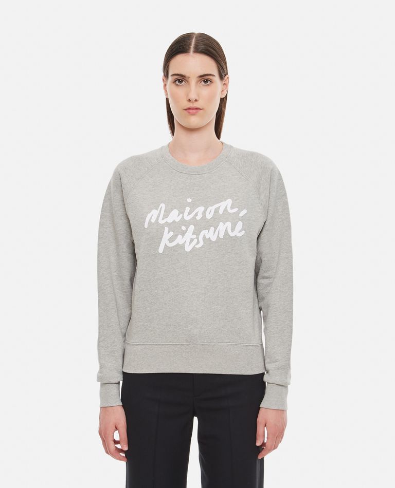 HANDWRITING ADJUSTED SWEATSHIRT for Women - Maison Kitsuné | Biffi