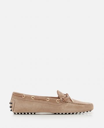 Tod's - EYELETS SUEDE LOAFERS