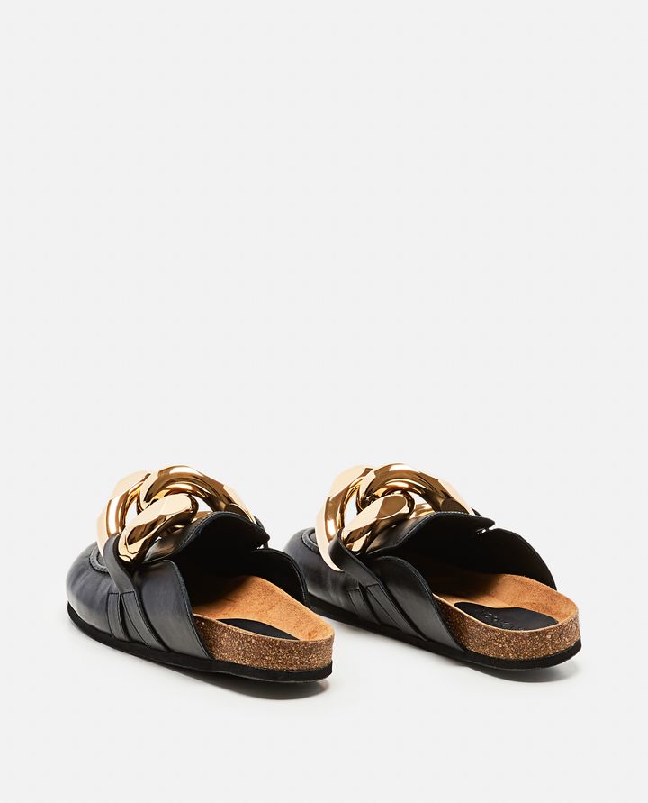 JW Anderson - CHAIN LEATHER LOAFERS_3