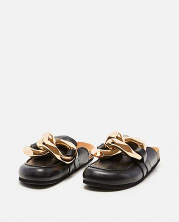 JW Anderson - CHAIN LEATHER LOAFERS