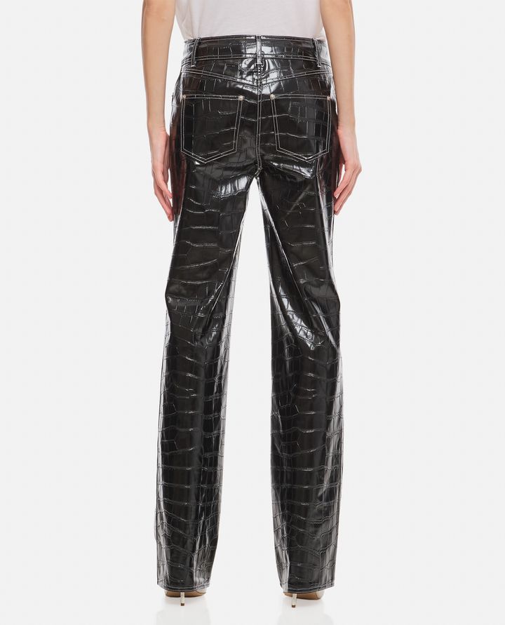 Stand Studio - SANDY CROC FAUX LEATHER TROUSERS_3