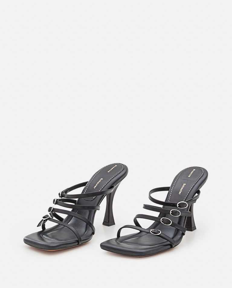 Proenza Schouler  ,  95mm Leather Sandals  ,  Black 38