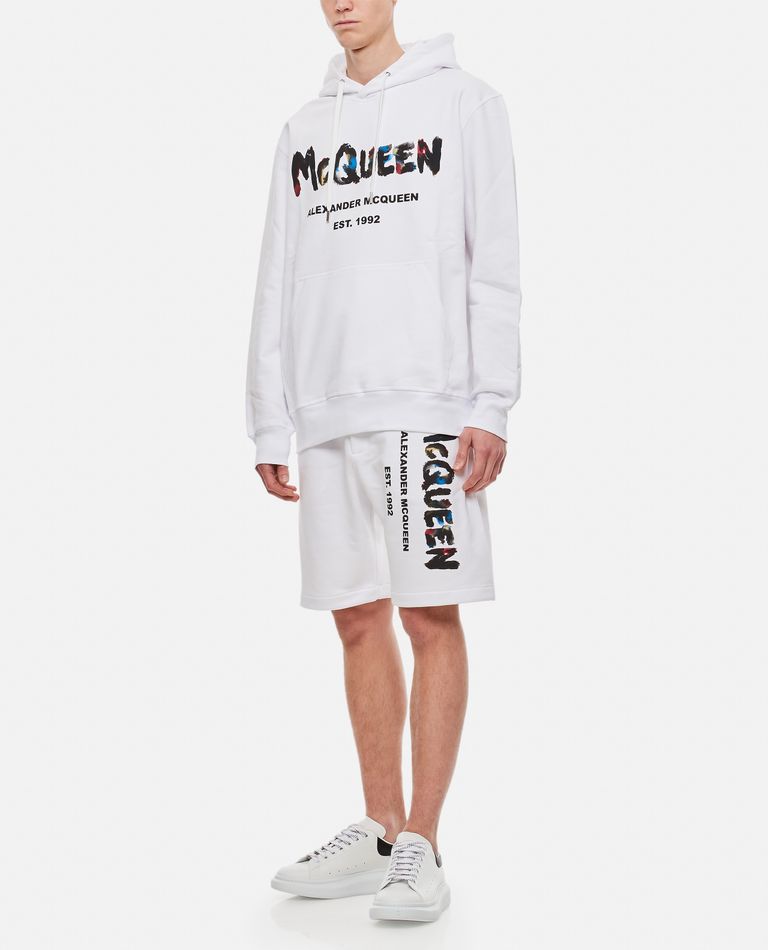 Alexander McQueen  ,  Watercolor Shorts  ,  White L