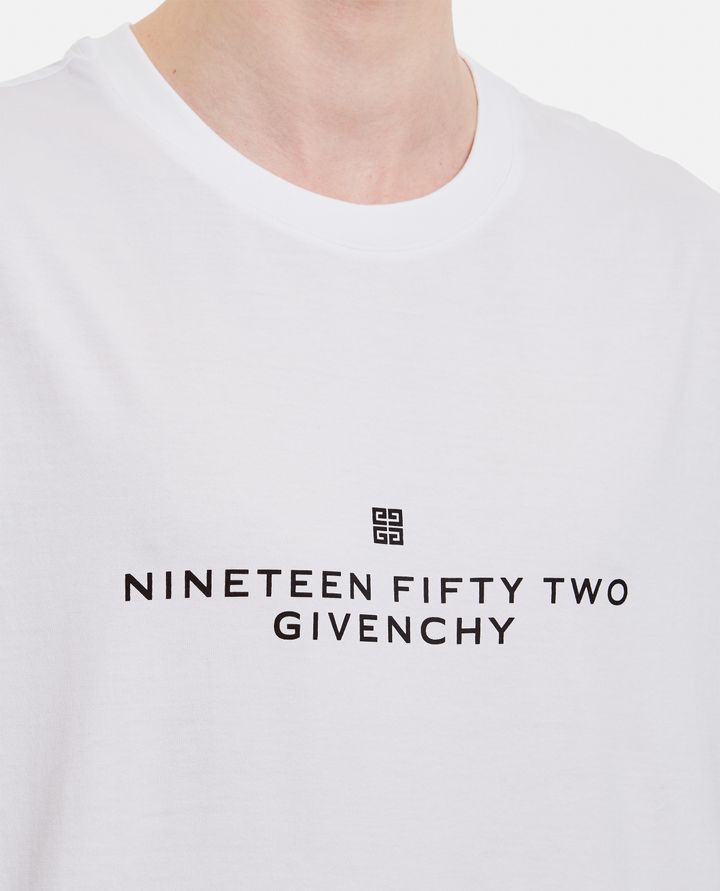 Givenchy - T-SHIRT CLASSIC FIT IN COTONE_4