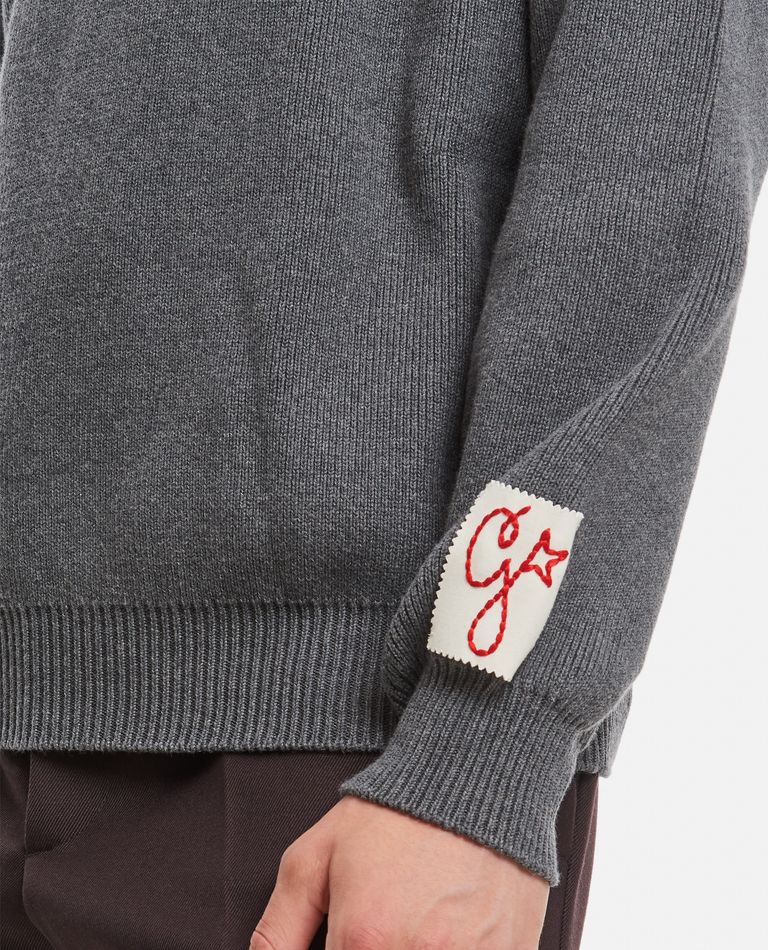 FELPA GIROCOLLO IN COTONE da Uomo - Golden Goose | Biffi