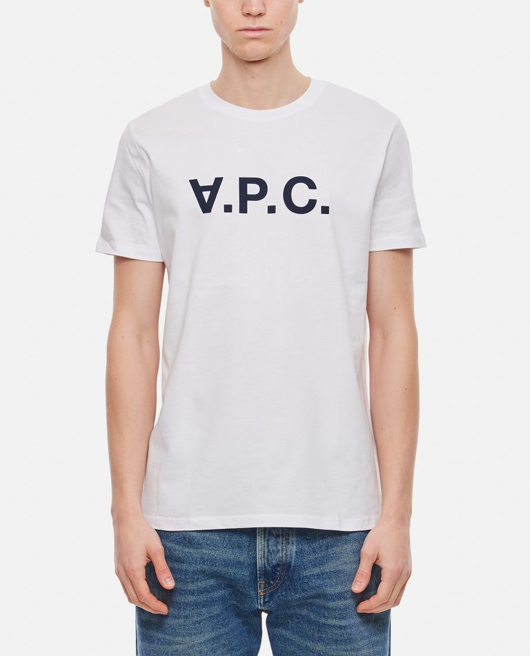 A.P.C.  ,  T-shirt Vpc Blanc H  ,  Blue M