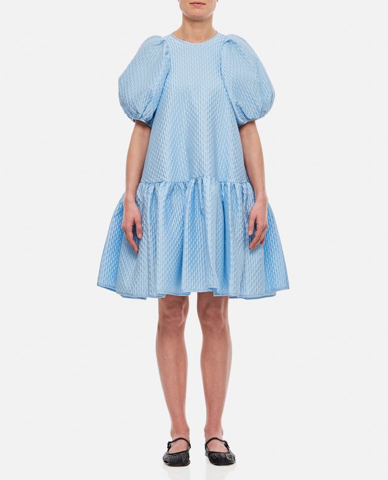 Cecilie Bahnsen  ,  Alexa Synthetic Mini Dress  ,  Sky Blue 6
