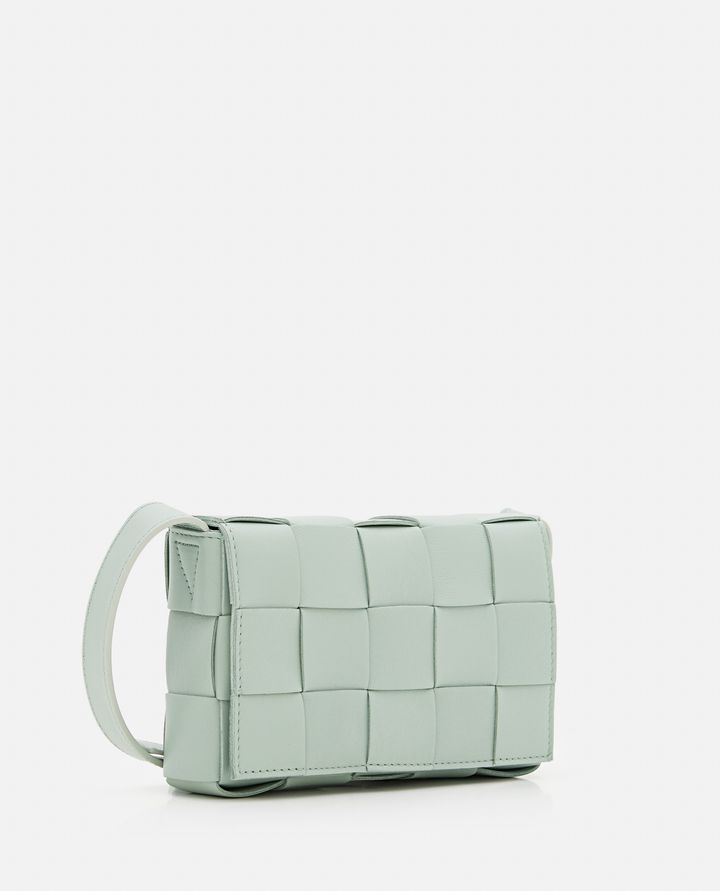 Bottega Veneta - SMALL CASSETTE LEATHER CROSSBODY BAG_2