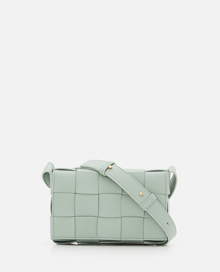 Bottega Veneta - SMALL CASSETTE LEATHER CROSSBODY BAG_1