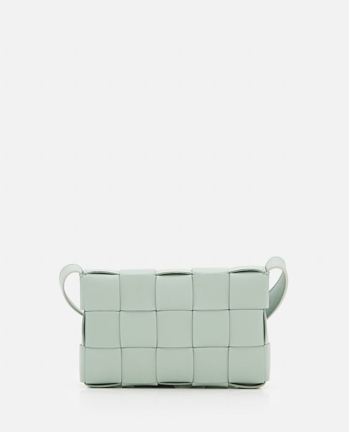 Bottega Veneta - SMALL CASSETTE LEATHER CROSSBODY BAG_4